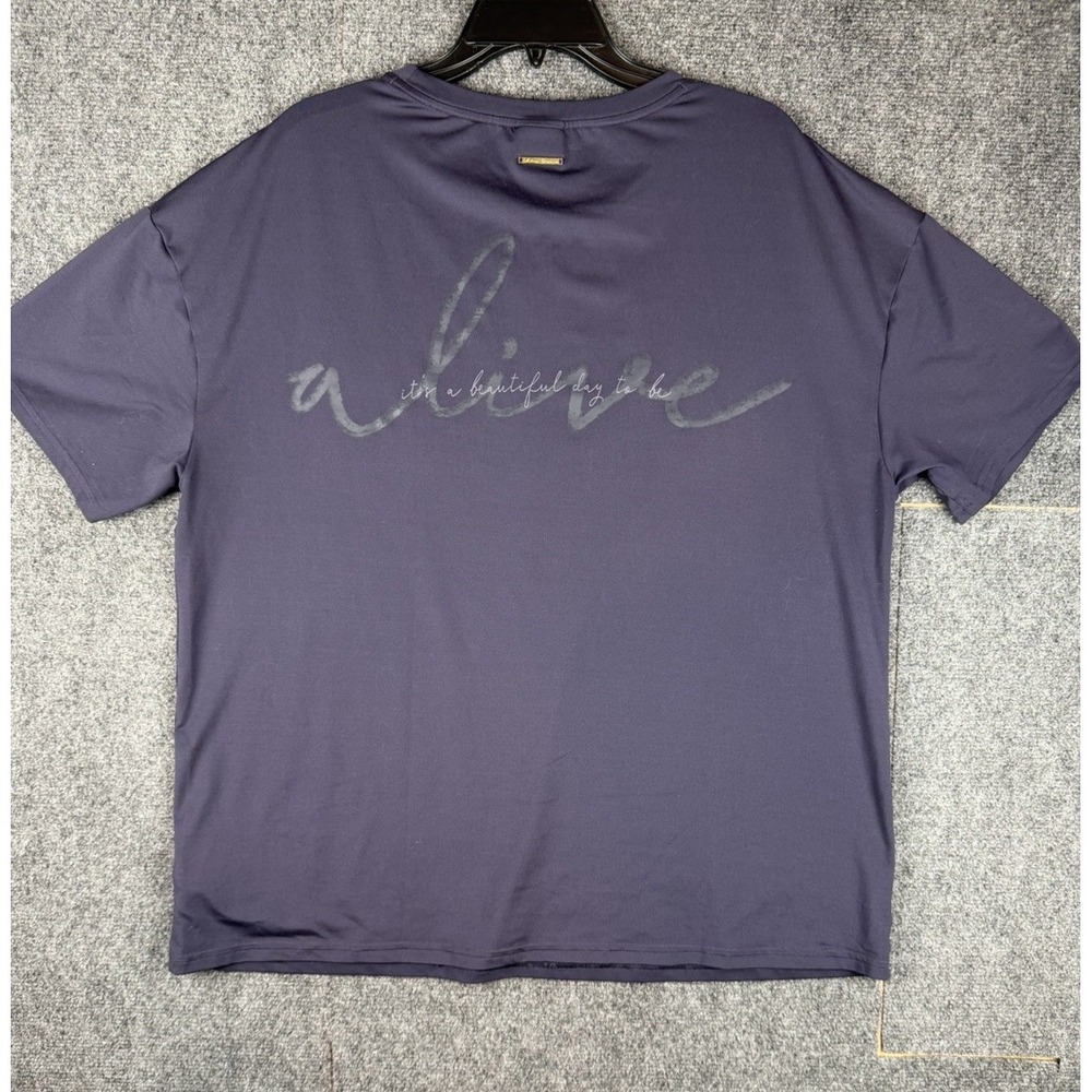 Gymshark Whitney Simmons Women's Shirt Top Gray XL Gym Workout Alive